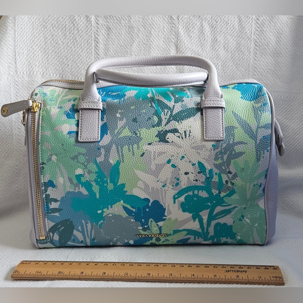 Vera Bradley Marlo Satchel Leather